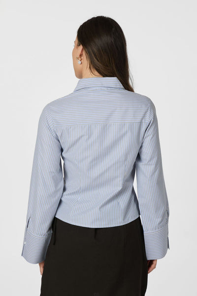 ROSA DOUBLE STRIPE Light Blue - 166145 Thumbnail
