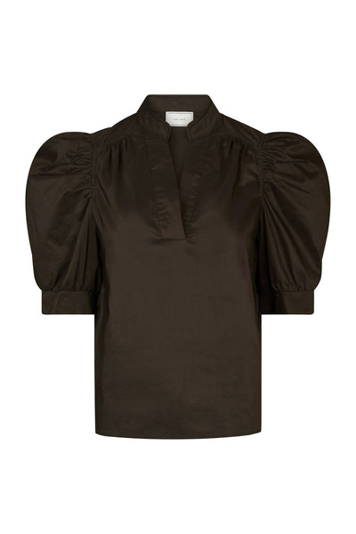 ROELLA POPLIN Chocolate Brown - 164283 Thumbnail