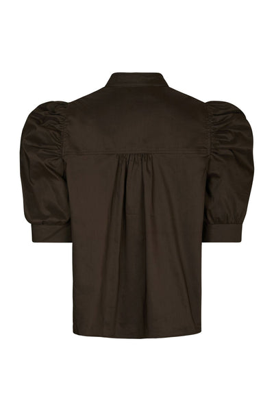 ROELLA POPLIN Chocolate Brown - 164283 Thumbnail