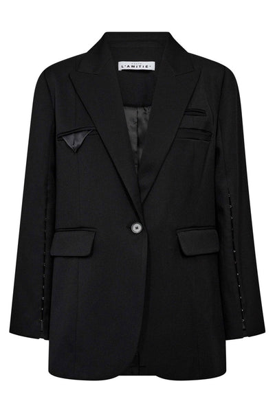 Premiere Hook Blazer Black - HL10177 Thumbnail
