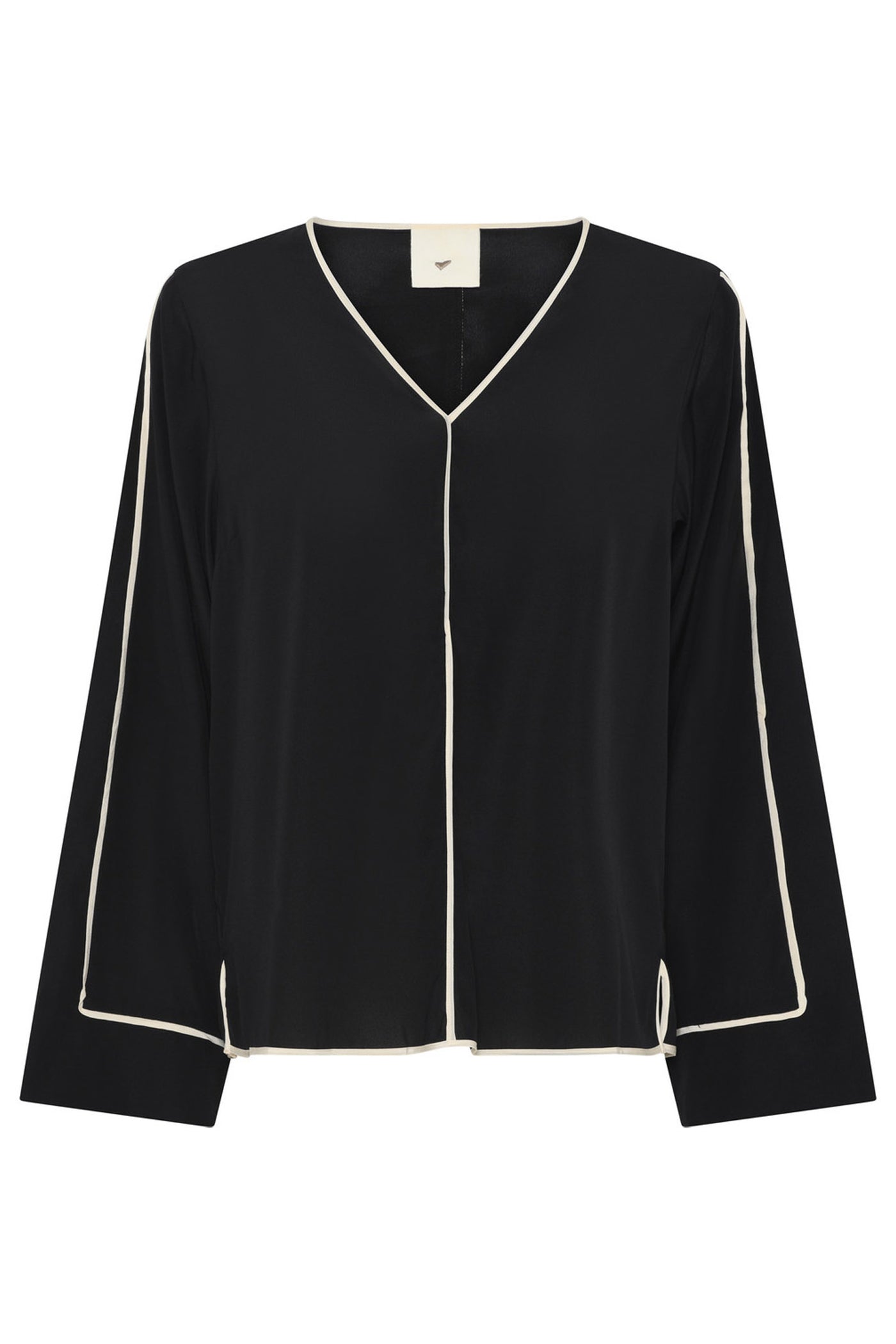 655HMMabia blouse 900 Black - HM1179
