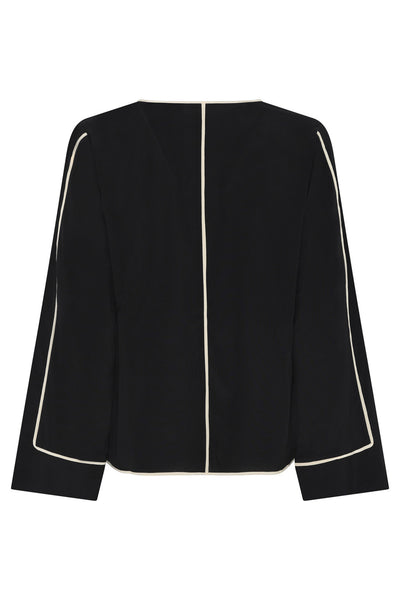 655HMMabia blouse 900 Black - HM1179 Thumbnail