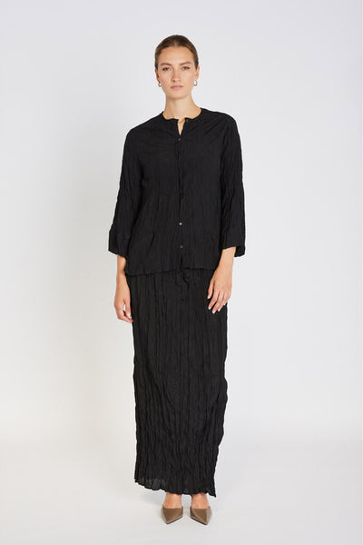 654HMSican maxi skirt 900 Black - HM1205 Thumbnail