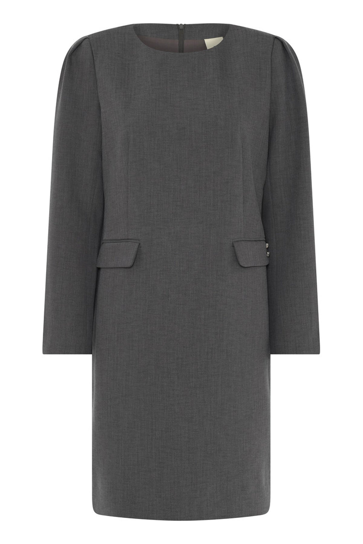 300HMVeti Herringbone dress 726 Muted Clay - HM1214