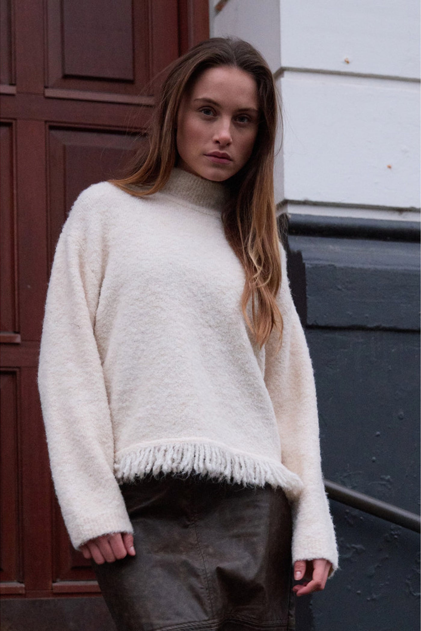 7602RDFFauna knit 02 Off white - RDF401