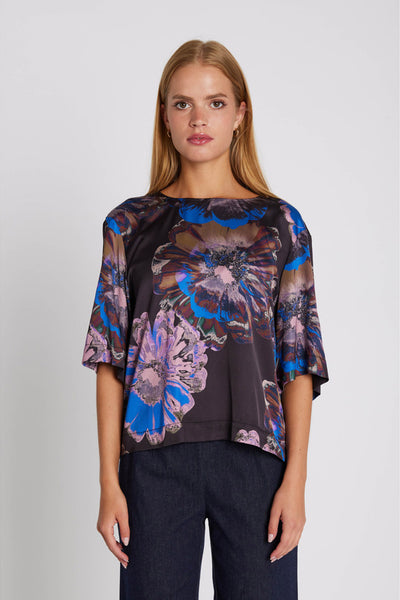 7400RDFZaina blouse 20 Black - RDF428 Thumbnail