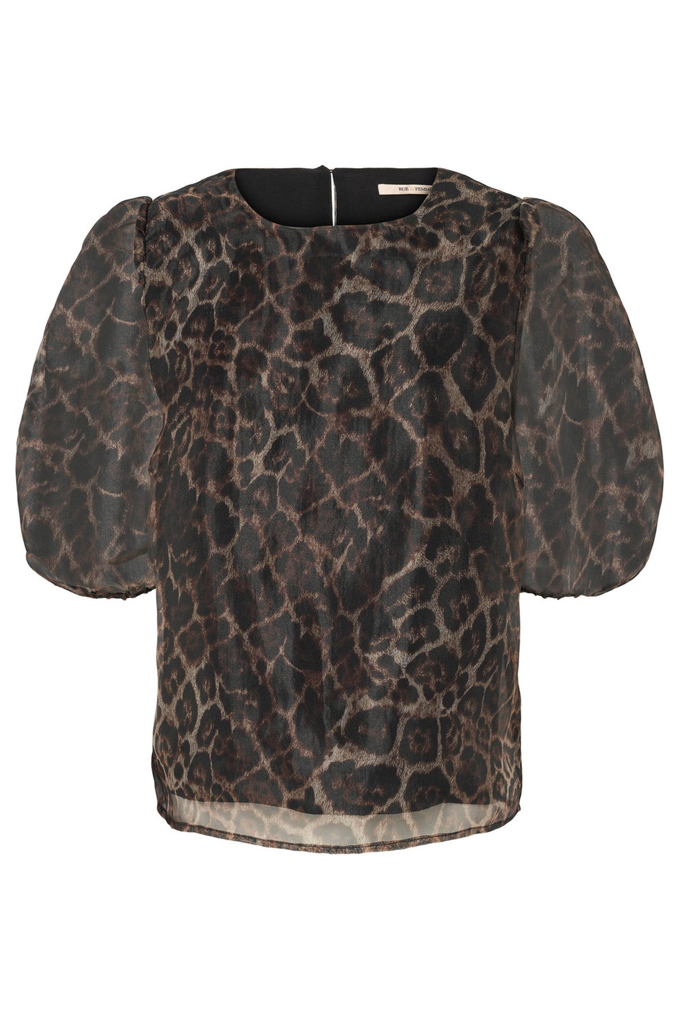 7603RDFTallulah blouse 197 Brown sugar - RDF445
