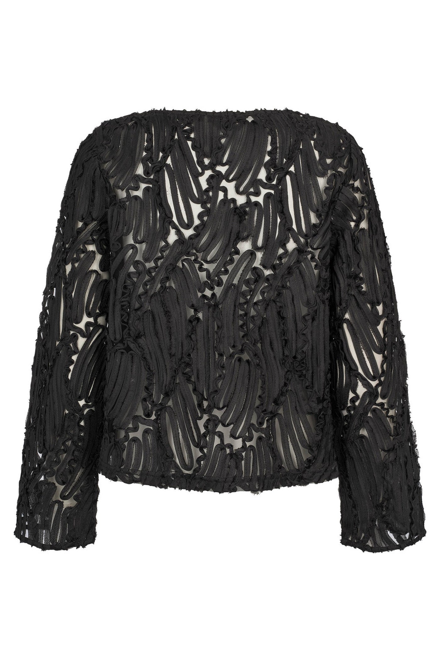 7563RDFCora blouse 20 Black - RDF452