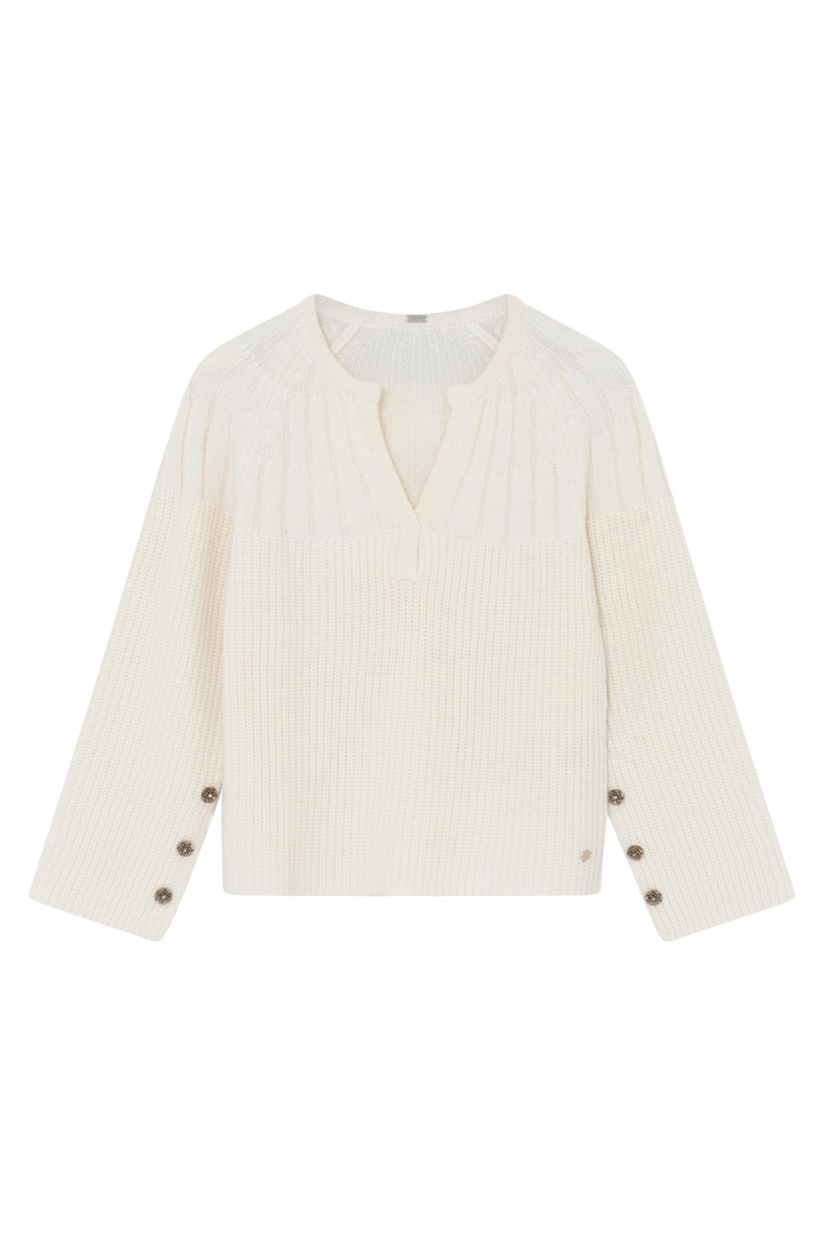 Selma, knit 1010-Off White - 58415/3701