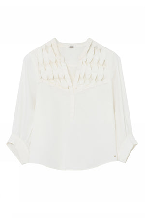 Carmen, blouse 1000-White - 58645/7424