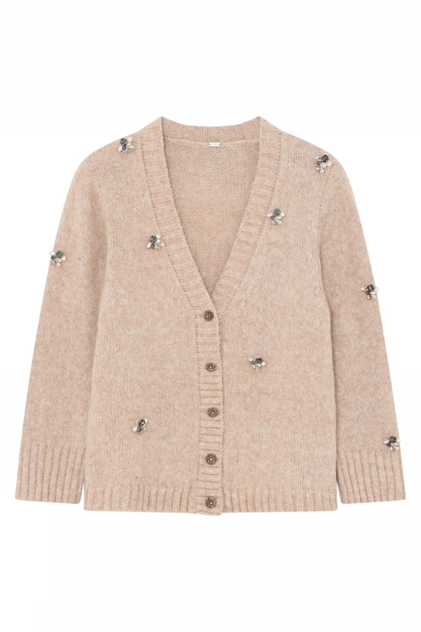 Miam, oversize knit cardigan 92044-Neutral - 58416/3776