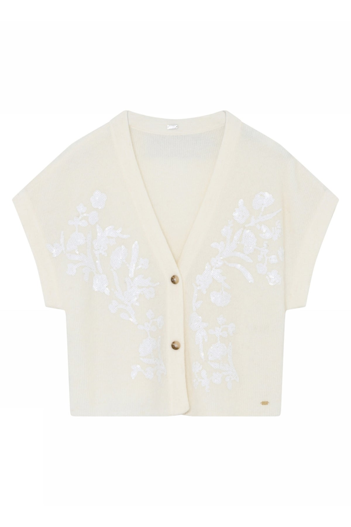 Leane, knit cardigan 1010-Off White - 58434/3780