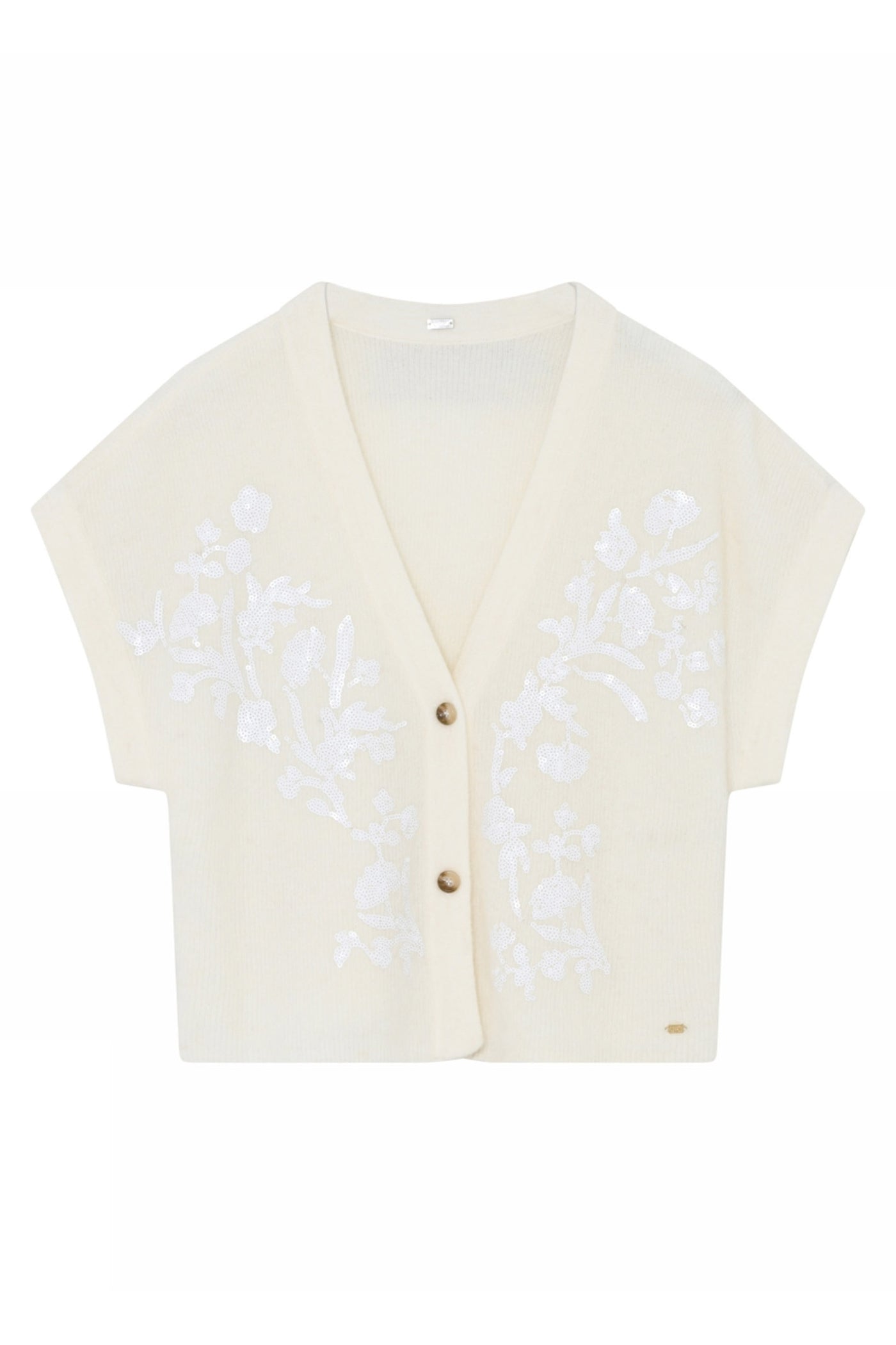 Leane, knit cardigan 1010-Off White - 58434/3780