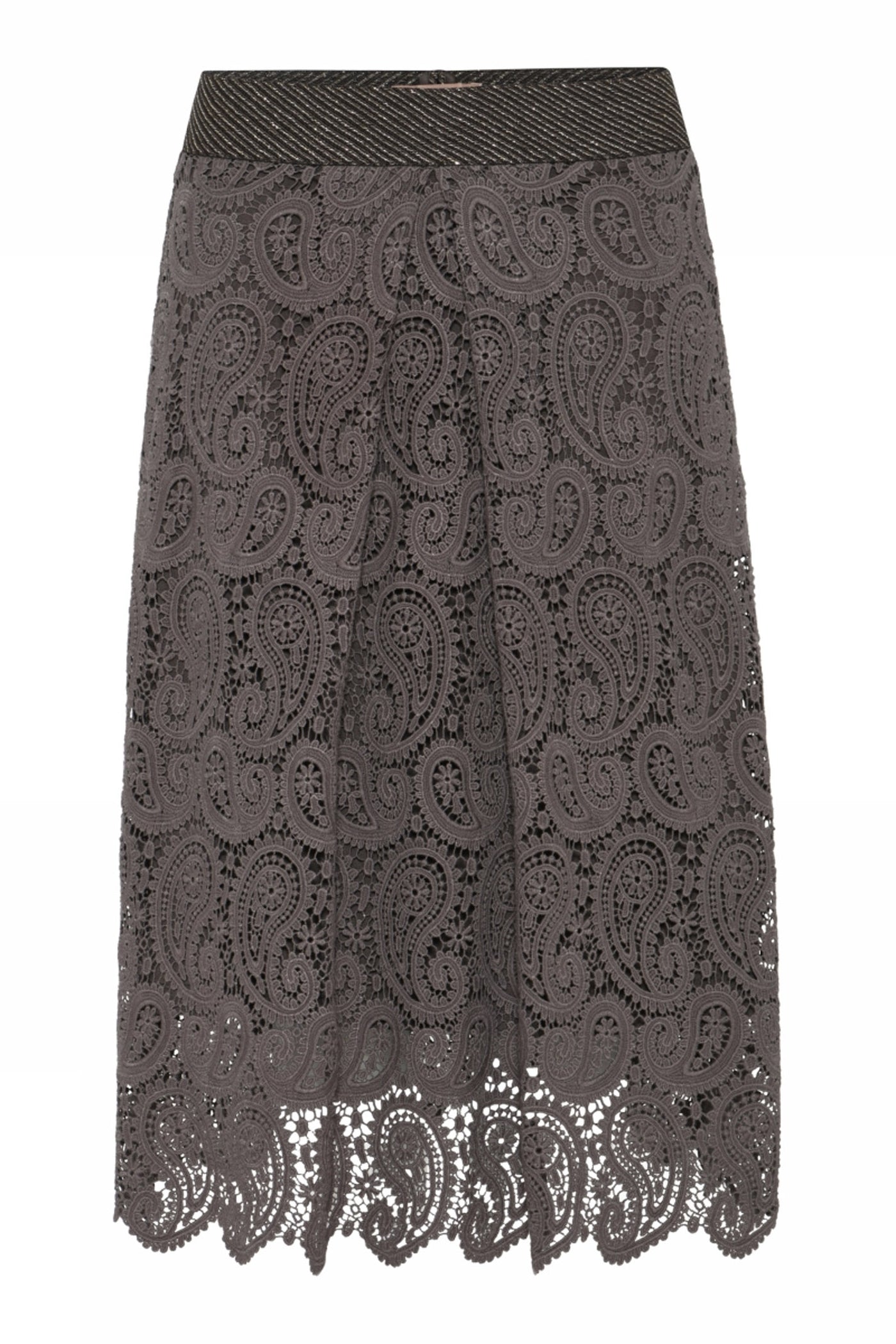 Emelie, midi lace skirt 2728-Mole - 58555/8038