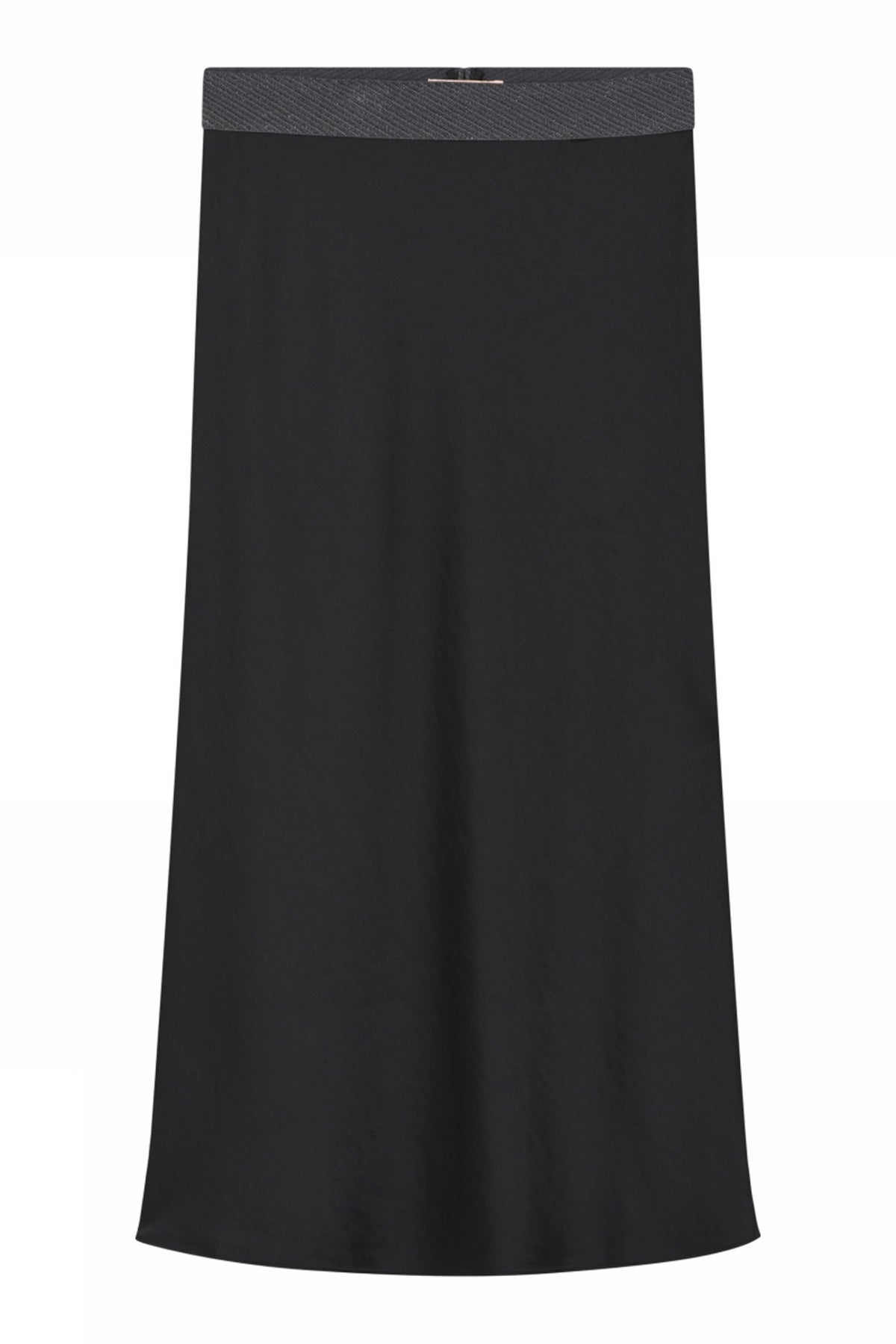 Elly, bias cut long skirt 1999-Black - 58560/6745