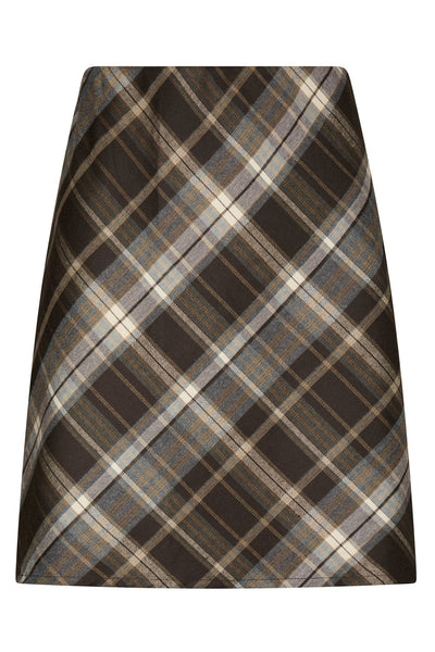 Lunna Check Brown - 165705 Thumbnail