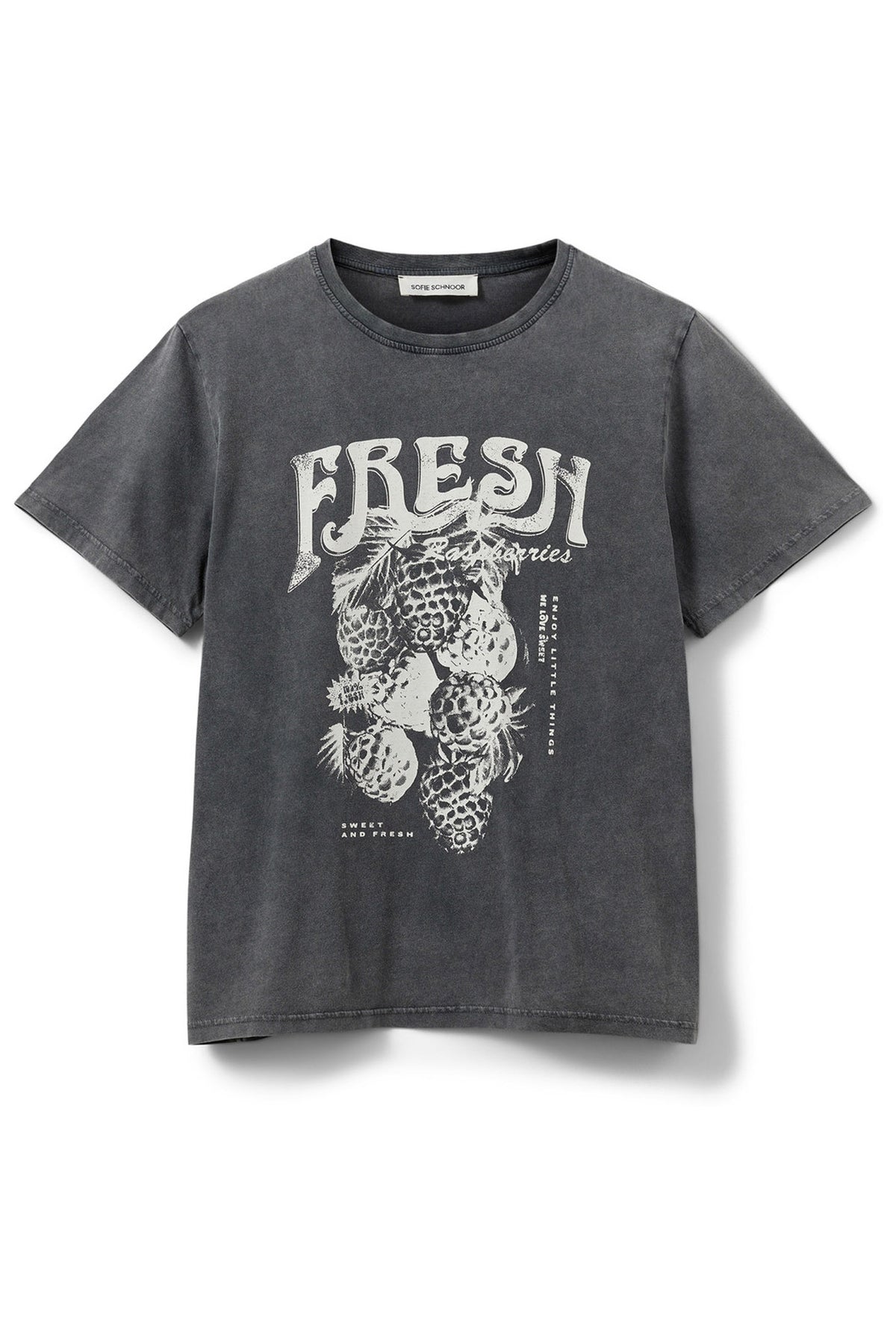 ZENASW T-SHIRT 1022 Stone washed black - S253102
