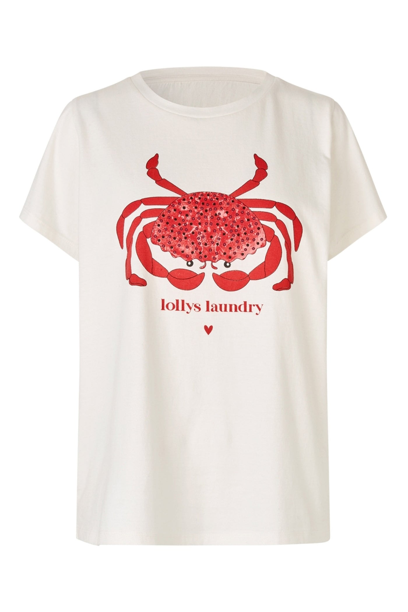 RomaLL Crab Tee SS 01 White - 25491-1070