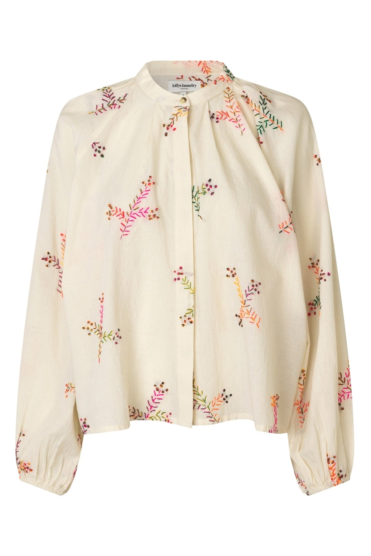 HaileyLL Shirt LS 02 Creme - 25433-1020