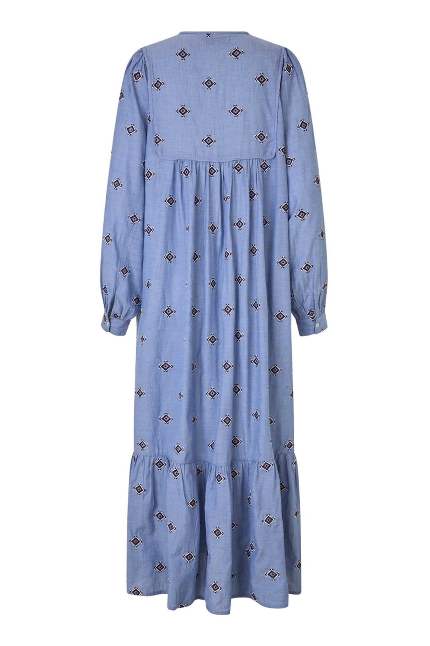 LatourLL Maxi Dress LS 22 Light Blue - 25435-3007