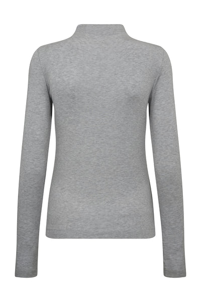MMPetri LS Turtleneck Tee Mockingbird - 172890 Thumbnail