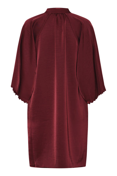 BeckiaBBWendisa dress Burgundy - BBW4613 Thumbnail
