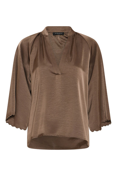 BeckiaBBWinny blouse Morel - BBW4614 Thumbnail