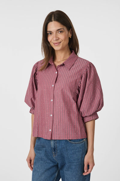 Etta Soft Stripe DARK ROSE Thumbnail