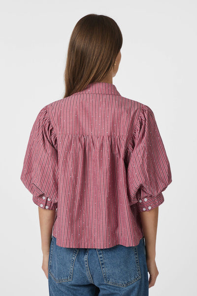 Etta Soft Stripe DARK ROSE Thumbnail