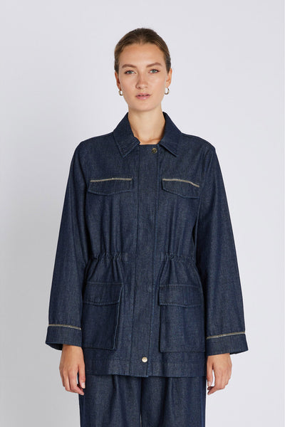 291HMRetal denimjacket 216 Della blue - HM1211 Thumbnail