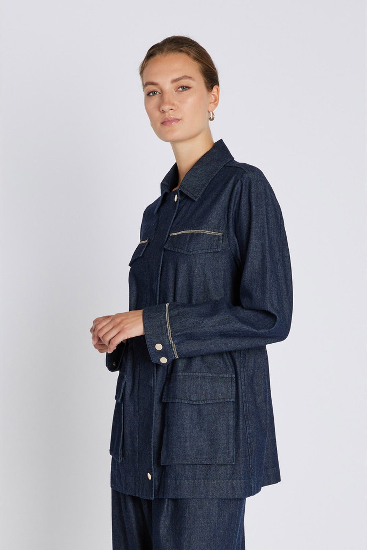 291HMRetal denimjacket 216 Della blue - HM1211