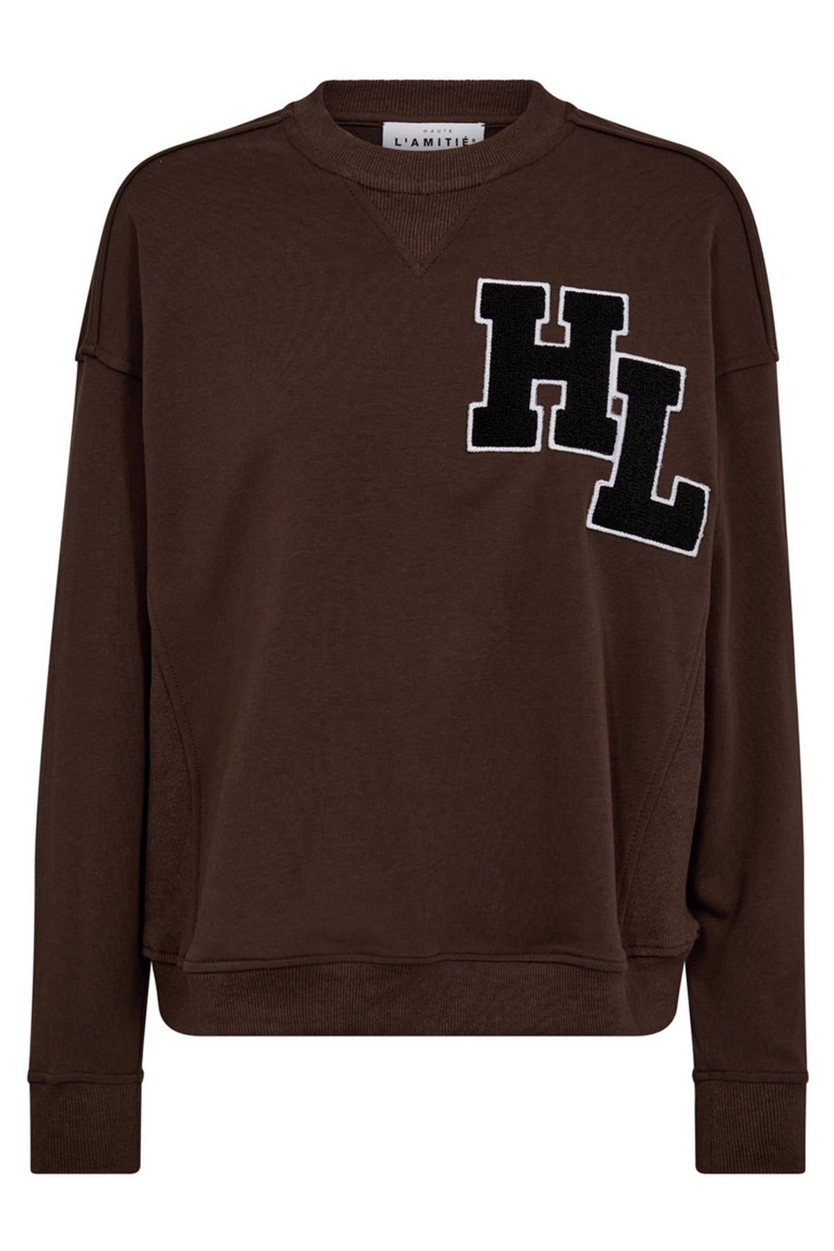 HL Badge Sweat Mocca - HL10234