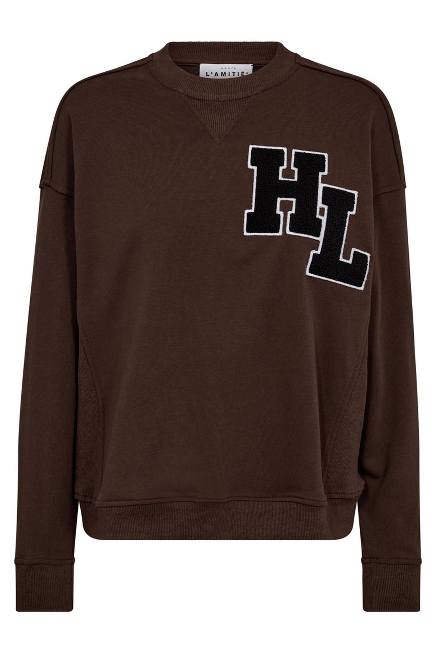 HL Badge Sweat Mocca - HL10234