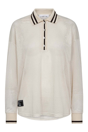 Drift Polo Blouse Pearl - HL10294