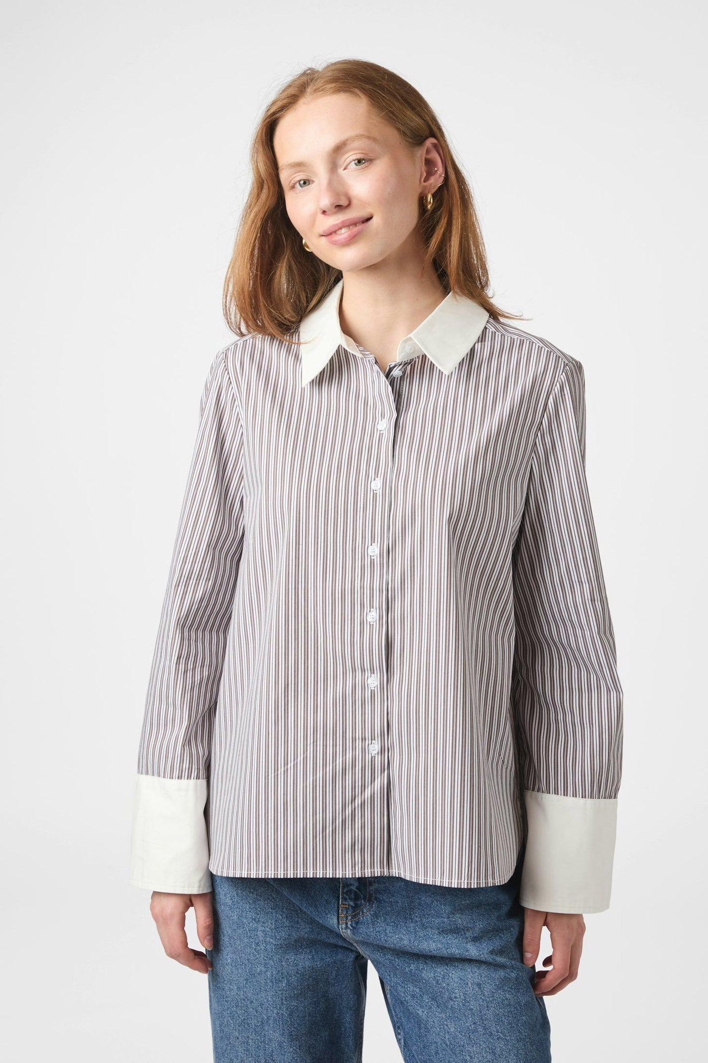 Dranila Stripe Brown - 165982