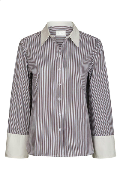 Dranila Stripe Brown - 165982 Thumbnail