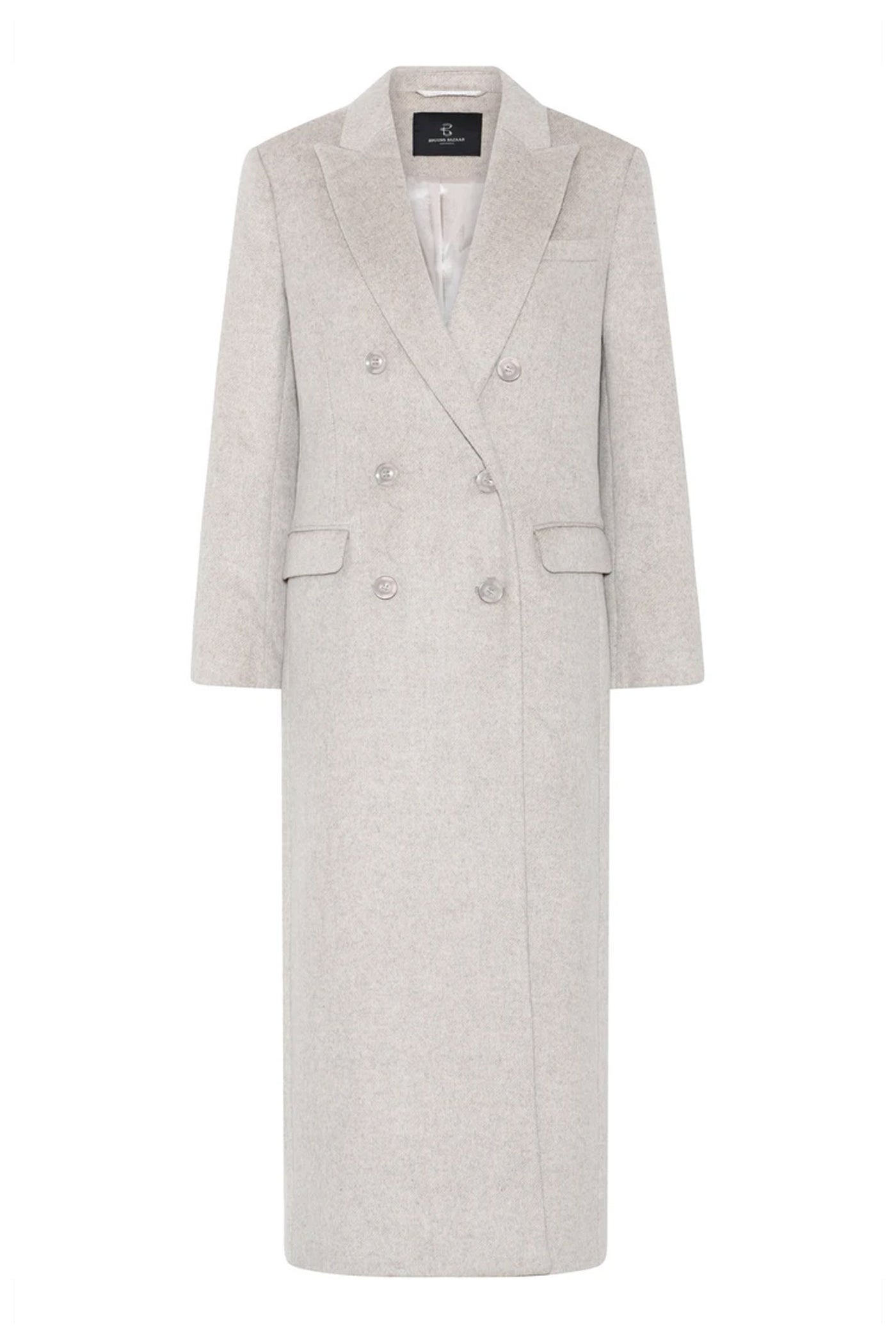 FallopiaBBAbellas coat BEIGE MELANGE - BBW4658
