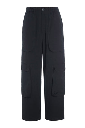 Fukkura poplin lommebukser Black - 256-2380-5302