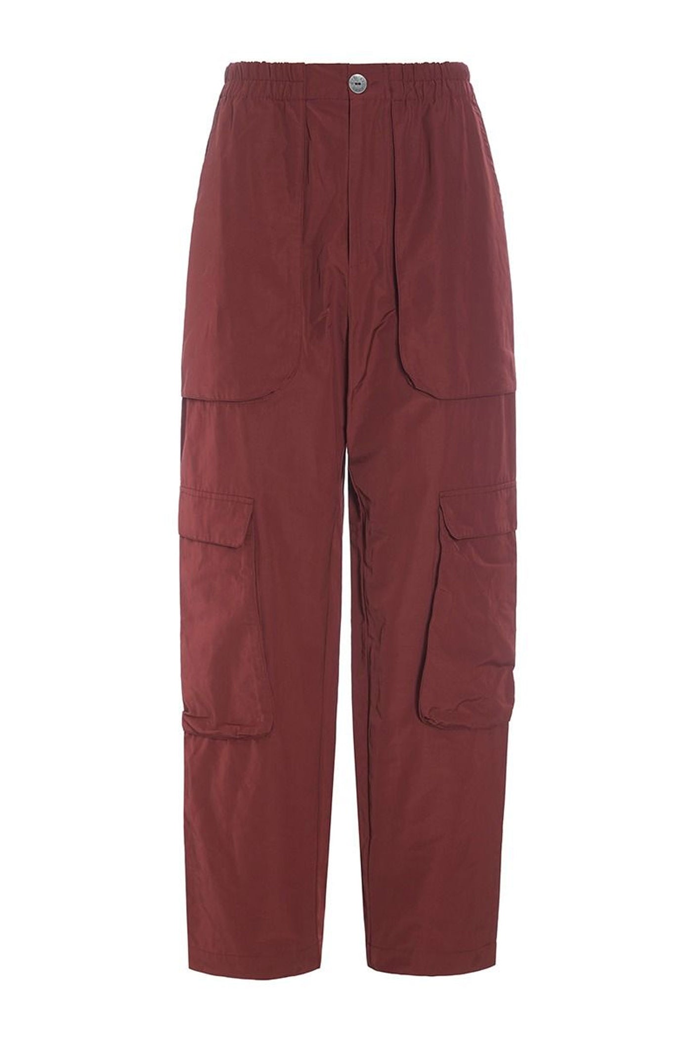 Fukkura poplin lommebukser Maroon - 256-2380-5302