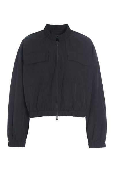 Fukkura poplin bomber jakke Black - 256-2380-5303 Thumbnail