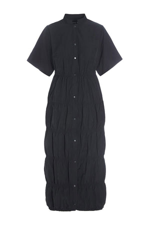 Fukkura poplin kjole Black - 256-2380-5304