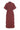 Fukkura poplin kjole Maroon - 256-2380-5304