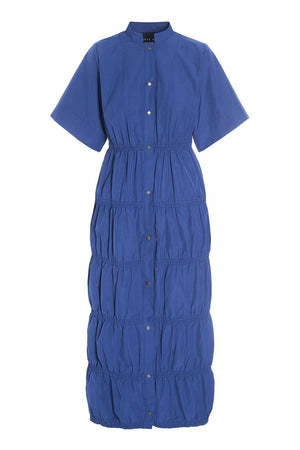 Fukkura poplin kjole Twilight Blue - 256-2380-5304