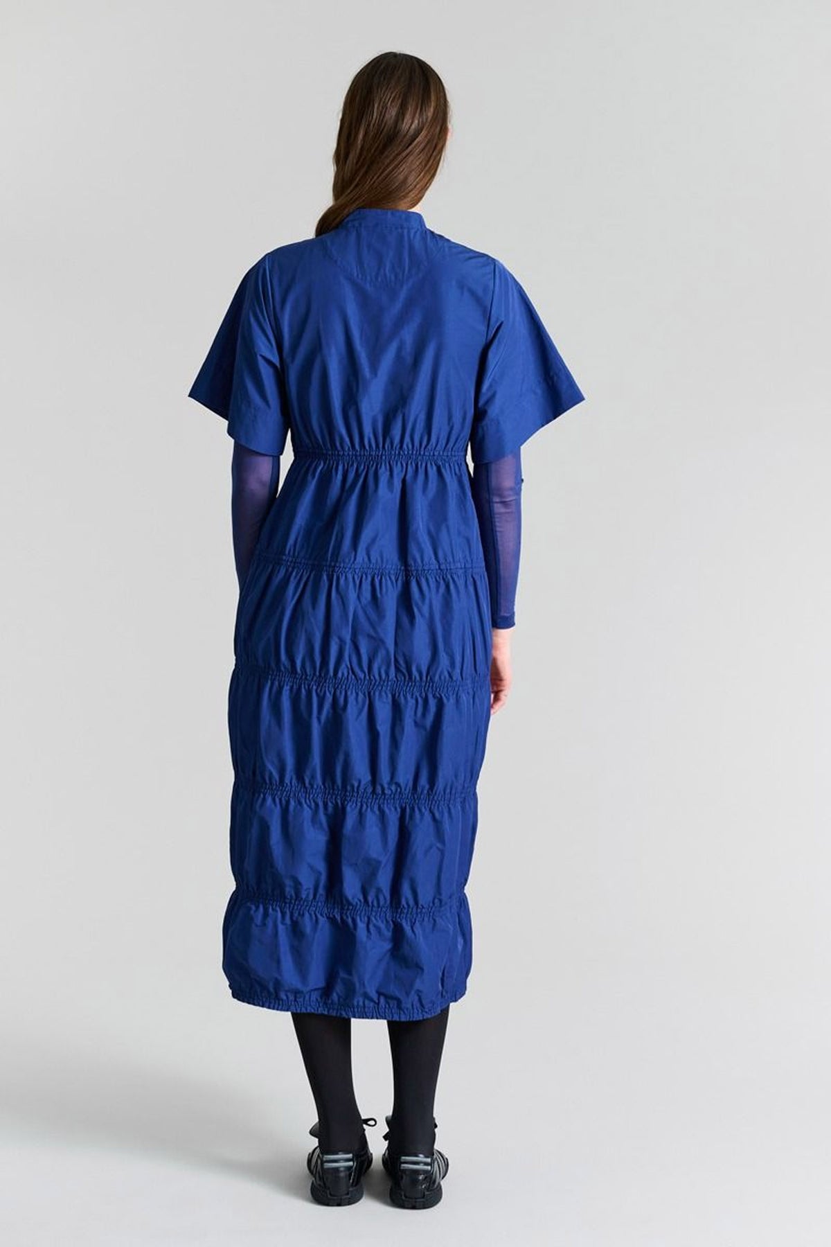 Fukkura poplin kjole Twilight Blue - 256-2380-5304