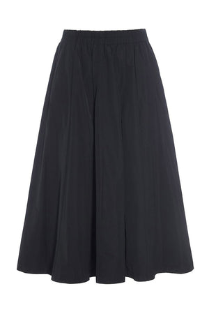 Fukkura poplin nederdel Black - 256-2380-5305