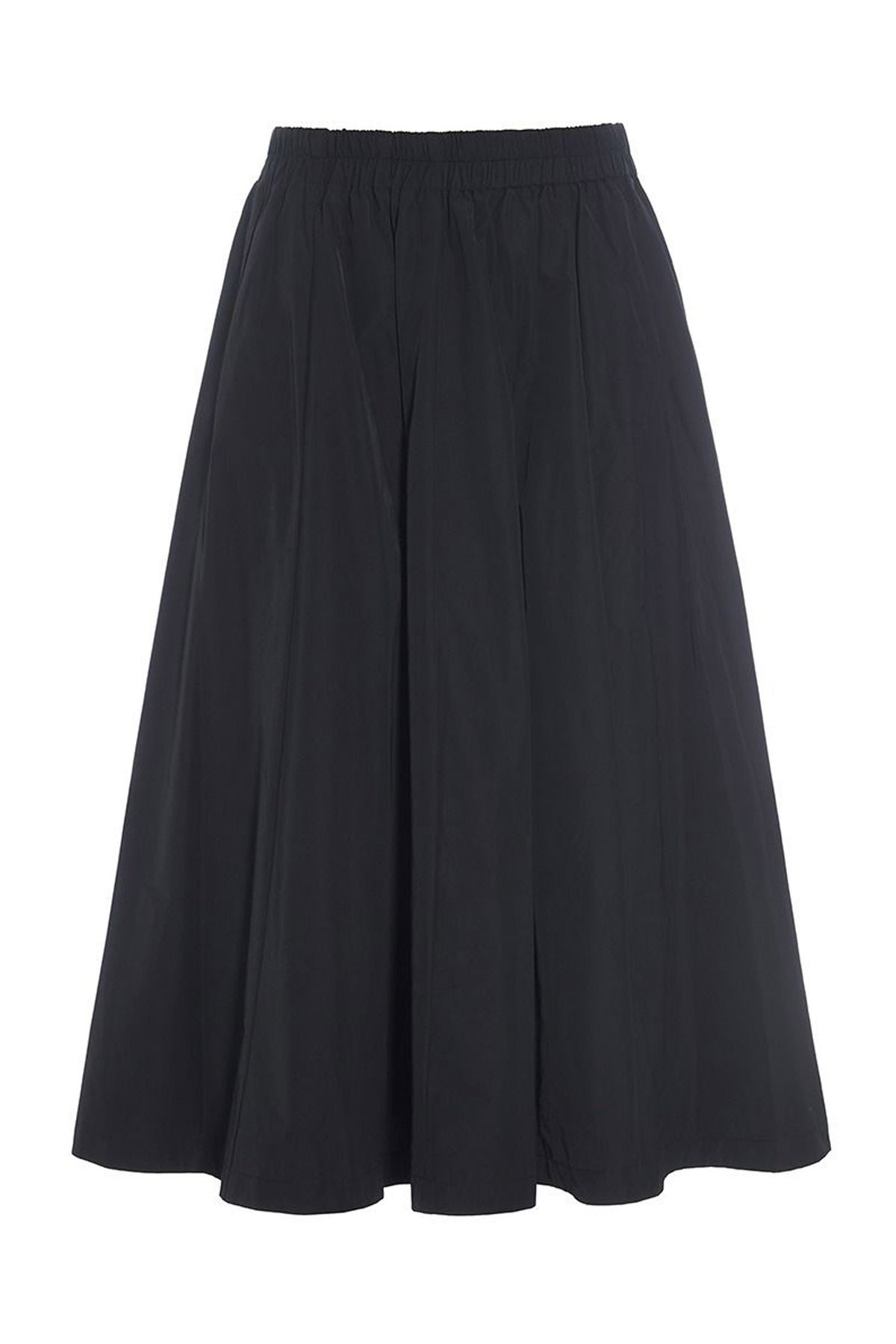 Fukkura poplin nederdel Black - 256-2380-5305