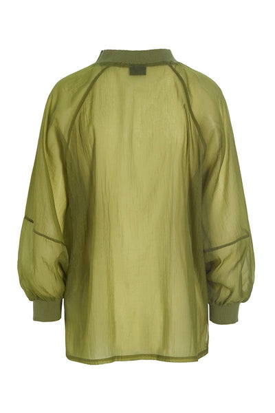 Sukasu raglan bluse GINKO GREEN - 256-2402-5322 Thumbnail