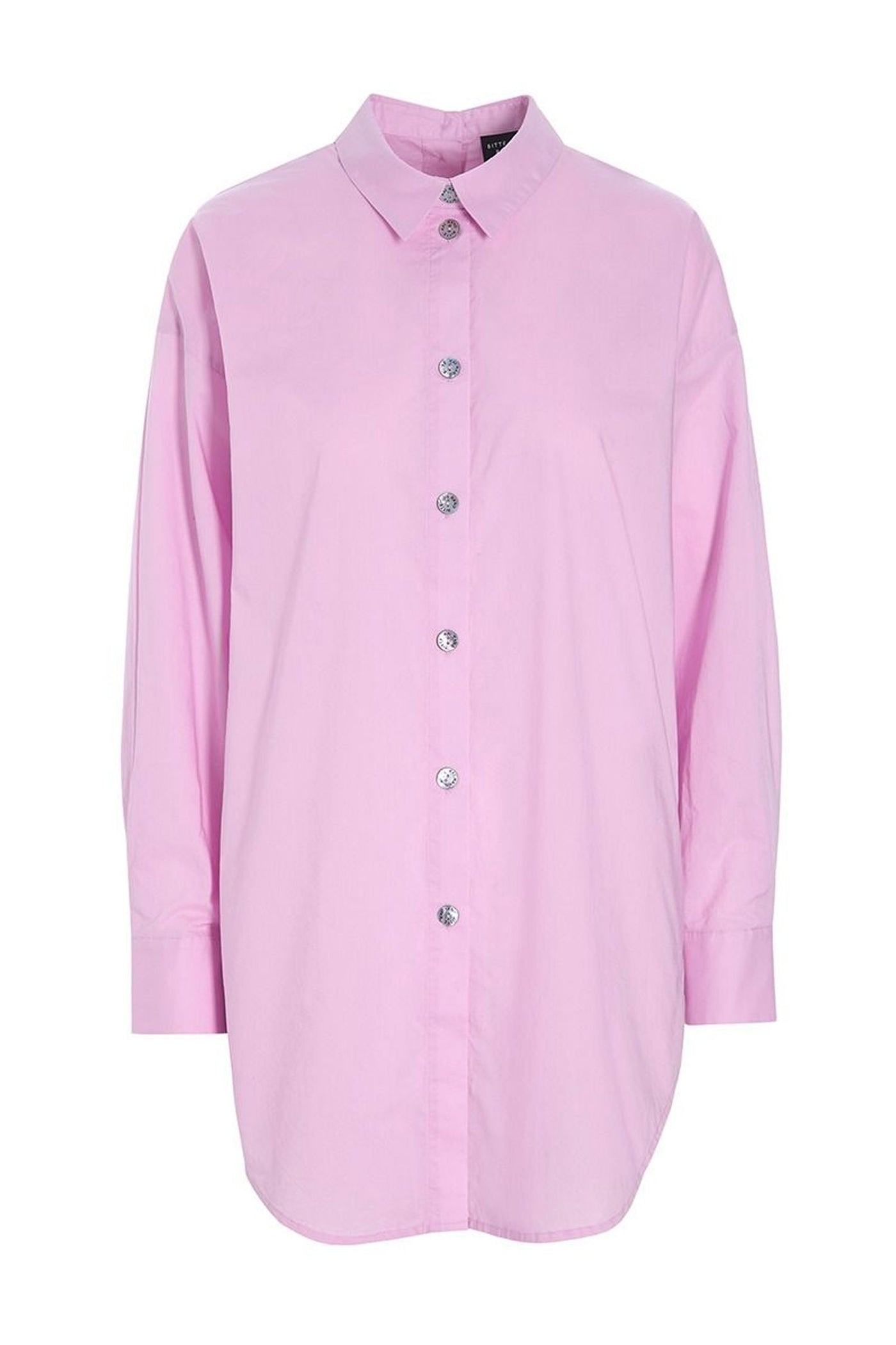 Core cotton skjorte med luknin Candyfloss - 256-2226-5327