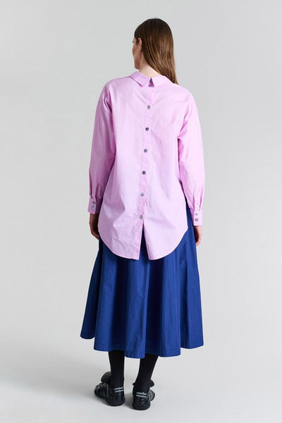 Core cotton skjorte med luknin Candyfloss - 256-2226-5327 Thumbnail
