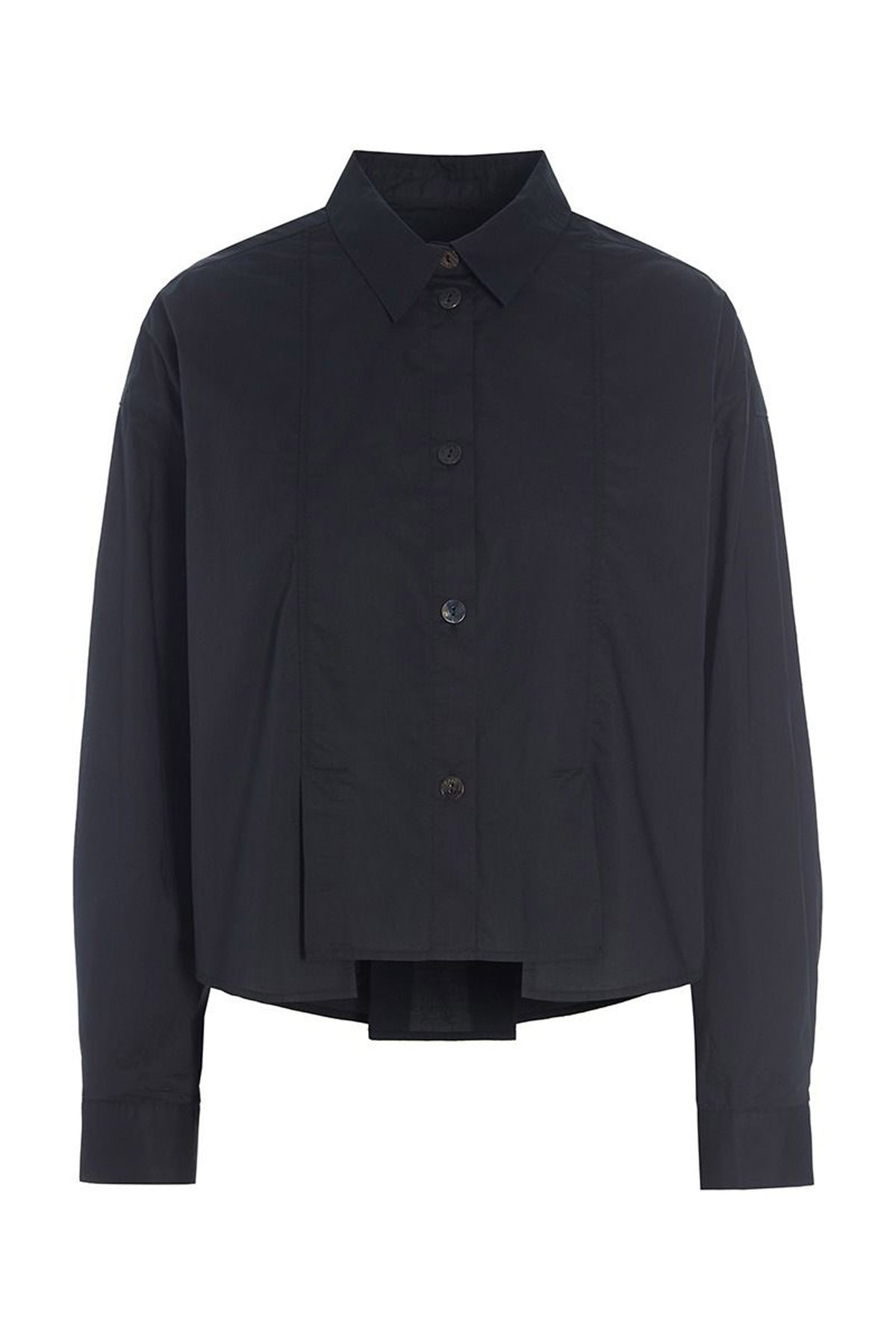 Core cotton skjorte med lÃ¦g Black - 256-2226-5328
